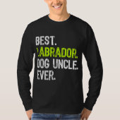Best Labrador Dog oom Ever T-shirt (Voorkant)