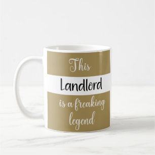 Best Landlord Ever Funny Humor Gift Koffiemok