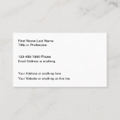 Best Landscaping Business Card Template 4 Visitekaartje (Achterkant)