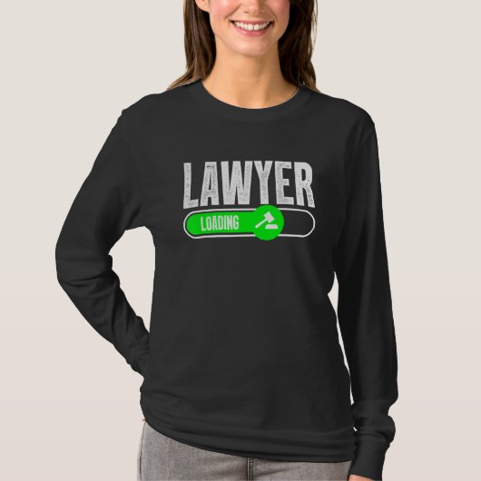 Best Law Student For Men Women Future Attorney Law T-shirt (Voorkant)