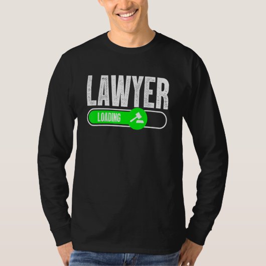 Best Law Student For Men Women Future Attorney Law T-shirt (Voorkant)