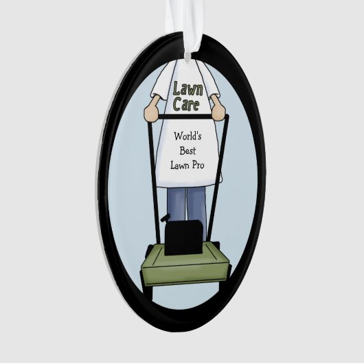 Best Lawn Care Pro Acrylversiering Ornament (voorkant)