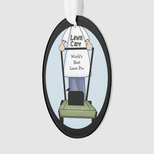 Best Lawn Care Pro Acrylversiering Ornament (voorkant)