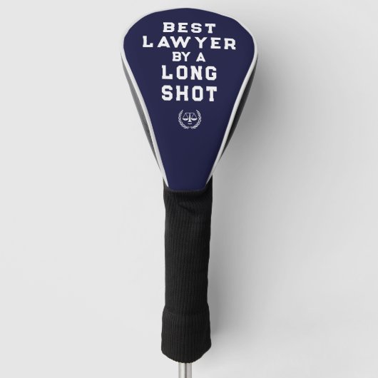 Best Lawyer golfhoofddop Golfheadcover (Voorkant)