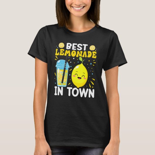 Best Lemonade In Town For Lemonade Stand T-shirt (Voorkant)