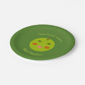 Best leraar Happy Apple Custom Paper Party Papieren Bordje (Gekanteld)