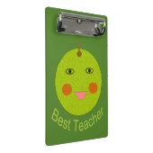 Best leraar Happy Apple Mini Klembord (Schuin)