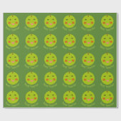 Best leraar Happy Apple-pakpapier Cadeaupapier (Vlak)