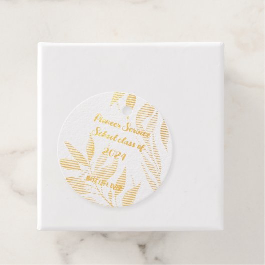 Best Life Ever - Pioneer School class of 2024 Bedankjes Labels (Met doos)