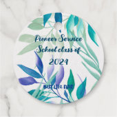 Best Life Ever - Pioneer School class of 2024 Bedankjes Labels (Achterkant)