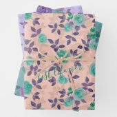 Best life ever text Customize Inpakpapier Vel (In situ)