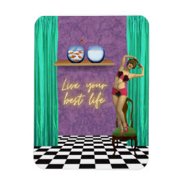 Best Life Funky Kitsch Magneet
