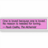 Best life quotes sticker (Voorkant)