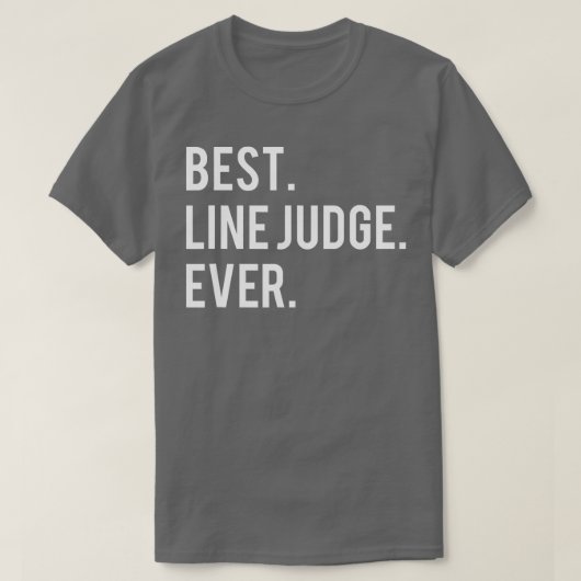Best Line Rechter Ever Funny Volleyball T-shirt (Design voorkant)