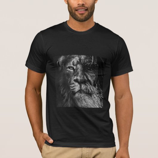 Best lion face t-shirt - grappig shirt voor leeuwe (Voorkant)