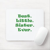 Best Little Sister Ever Muismat (Met muis)