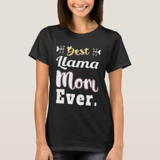 Best Llama Mam Ever T-shirt