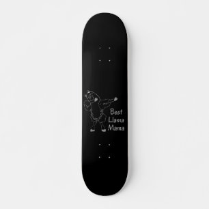BEST LLAMA MAMA grappig idee van moederdag Persoonlijk Skateboard