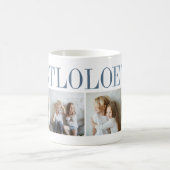 Best Lolo Ever 4 Photo Collage Grandpa Koffiemok (Center)