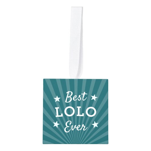 Best Lolo Ever Photo Decoratie (Voorkant)