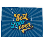 Best Lolo Ever Vaderdag Groot Cadeauzakje (Achterkant)