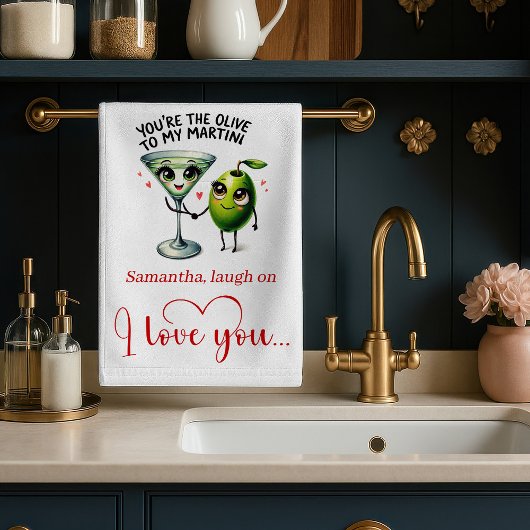 Best Love Gift Funny Food Kitchen Towel Theedoek