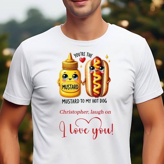 Best Love Gift Funny Food Valentine Men T-Shirt