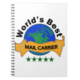 Best Mail Carrier ter wereld Notitieboek