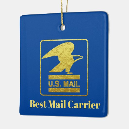 Best Mailman Kerstversiering Keramisch Ornament (Links)