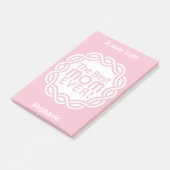 BEST MAM aangepaste naam & kleur Post-It notities Post-it® Notes (Schuin)