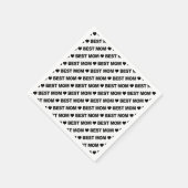 Best mam Black op White Paper Napkin Servet (Hoek)