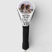 Best mam by Par Pet Photo Paw Print Golfheadcover (Voorkant)