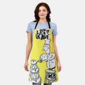 Best mam Cake Maker Decorting Giant Cake Schort (Gedragen)