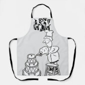 Best mam Cake Maker Decorting Giant Cake Schort (Voorkant)