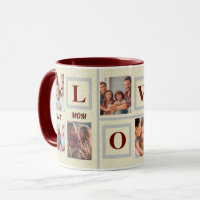 Best mam Custom Photo Collage Coffee