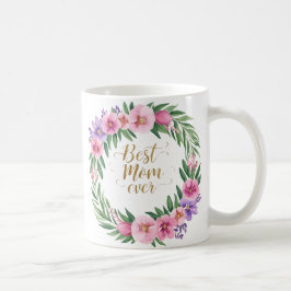 Best mam Ever Beauful Floral Koffiemok