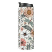 Best Mam Ever Boho Floral Thermosbeker (Geroteerd rechts)