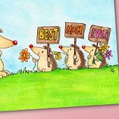 Best mam Ever briefkaart van Nicole Janes