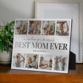 Best mam Ever Children Foto Fotoplaat