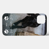 Best mam Ever Custom Dog Photo Case-Mate iPhone Case (Achterkant (horizontaal))