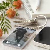 Best mam Ever Custom Dog Photo Sleutelhanger (Voorkant Rechts)