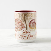 Best mam Ever Dancer Spiral Heart Moederdag Fun Mok (Midden)