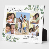 Best mam Ever Eucalyptus Photo Collage Fotoplaat (Zijkant)