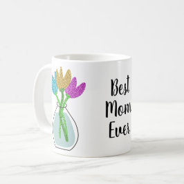 Best mam Ever Floral Koffiemok