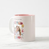 Best mam Ever Floral Mok (Voorkant links)