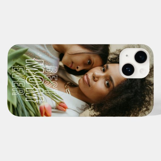 Best mam Ever Foto Case-Mate iPhone Case (Achterkant (horizontaal))