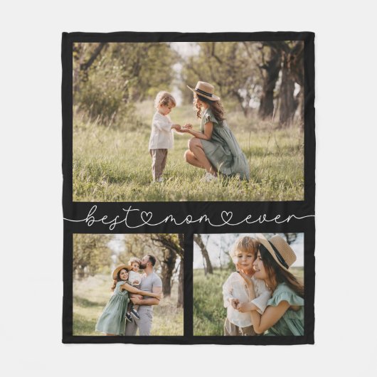 Best mam Ever Foto Fleece Deken (Voorkant)