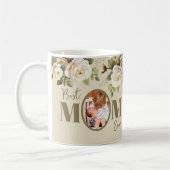 Best Mam Ever Foto Floral Mok (Links)