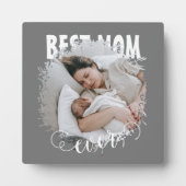 Best mam Ever Foto Fotoplaat (Voorkant)