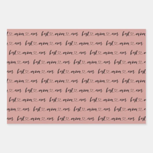 Best mam Ever Foto Inpakpapier Vel (Voorkant 2)